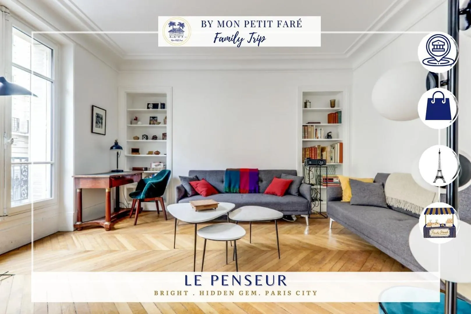 Διαμέρισμα Le Penseur - Lumineux & Proche Tour Eiffel *